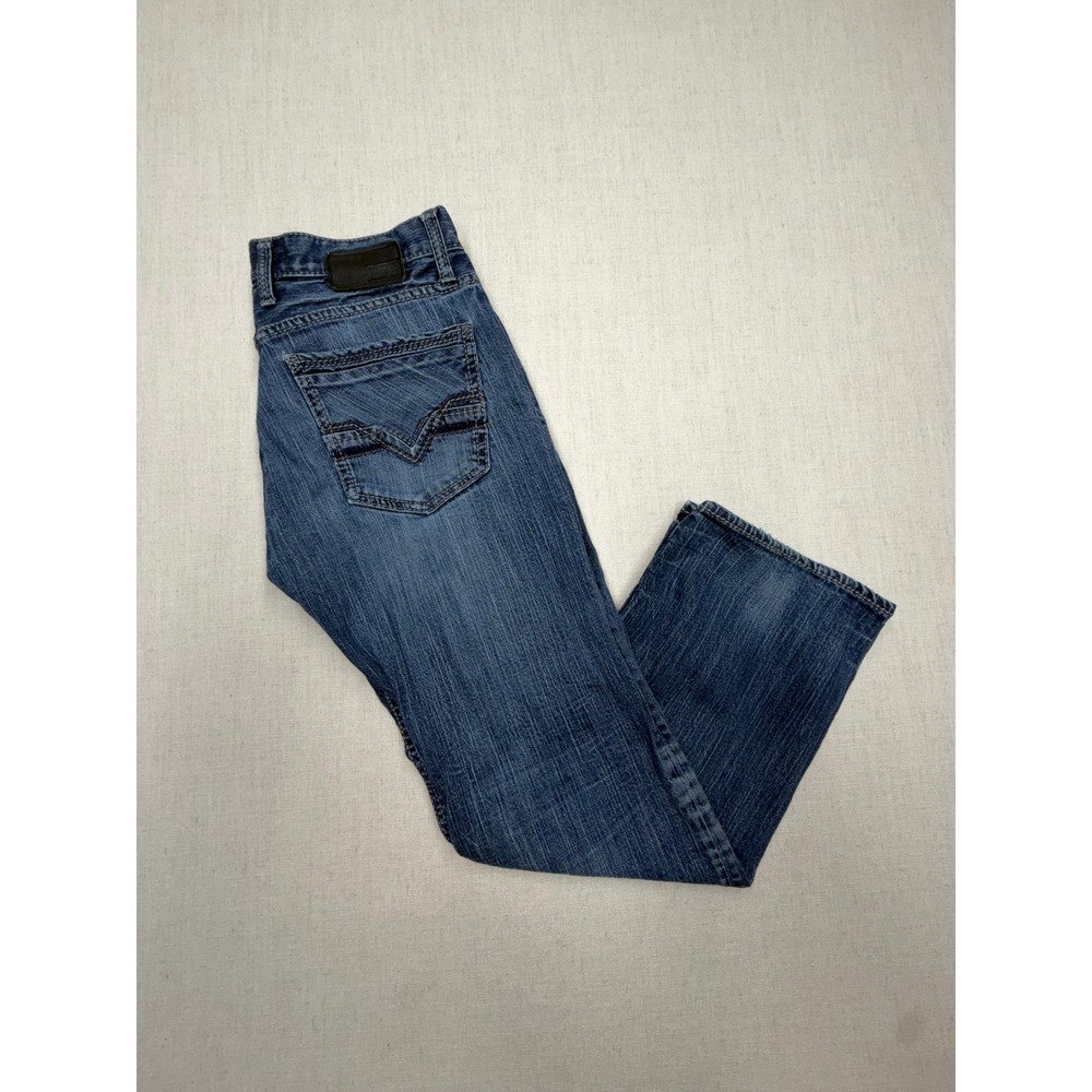 BKE Carter Bootleg Jeans Mens 31S Medium Wash Denim Blue Pants